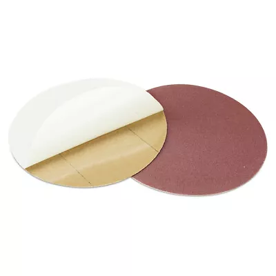 7 Inch PSA Aluminum Oxide Sanding Disc Self Adhesive Peel And Stick - 10 Pack • $28.99