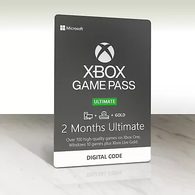 GAME PASS Ultimate 2 MONTHS 60 DAYS Code XBOX LIVE INSTANTVPN REQUIRED • £5.76