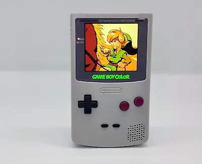 Gameboy Color AMOLED Touch Menu  - Voltage Regulator Speaker Amp -  DMG • £175