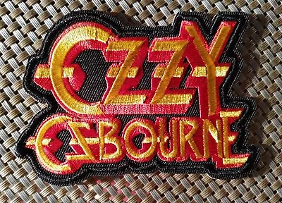 Ozzy Osbourne Embroidered Patch Iron-On Sew-On US Shipping Black Sabbath • $4.99