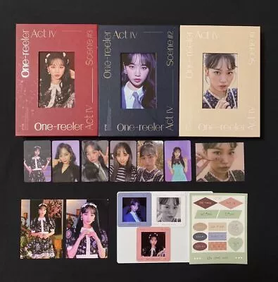 Iz*one One-reeler Act IV 3ver. Chaewon Set + 6 Photo Cards IZONE Le Sserafim • $399.49