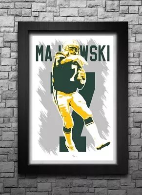 DON MAJKOWSKI Art Print/poster GREEN BAY PACKERS FREE S&H! JERSEY • $11.99