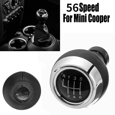 56 Speed Gear Shift Knob For Mini Cooper R55 R56 R57 R58 R59 R60 R61 F54 F55 F56 • $22.50