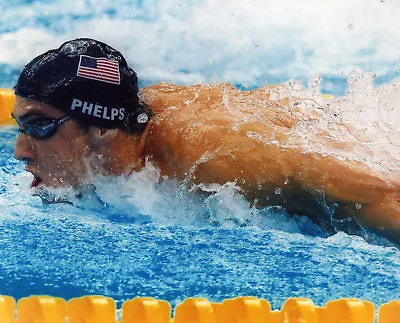 Michael Phelps Usa Swimming 8x10 Sports Photo (l) • $2.99