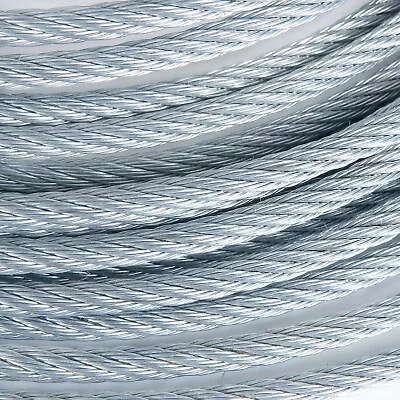 5/16  Galvanized Aircraft Cable Steel Wire Rope 7x19 (200 Feet) • $158