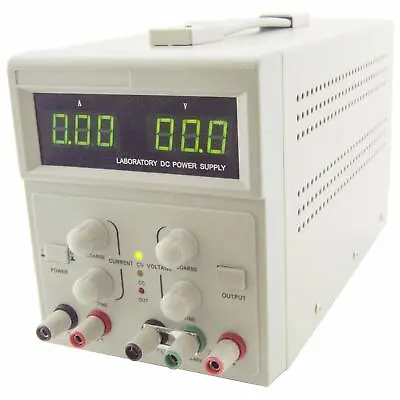 Dual Output DC Power Supply 0-60V 0-3A 5V Fixed @ 1A • $219.99