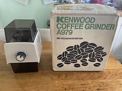 KENWOOD CHEF Coffee Grinder A979 - (Fits A901 & All KM Models) Ex Condition ☕️ • £47.99