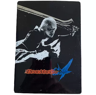Devil May Cry 4 Steel Book Collectors Edition XBOX 360 Microsoft PAL COMPLETE • $14.95