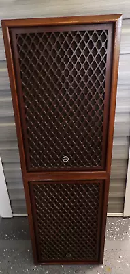 2 Vintage Sansui Sp50 Floor Shelf Speakers 8  Woofer Horn Tweeter Mcm 1970s Mint • $121.21