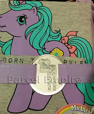 MY LITTLE PONY Pyjama Set T-Shirt Pants PJ Pajama Primark Official Size 6-8 • £10.95