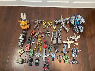 Huge Hasbro Transformers Lot Various Years Estate Find Optimus Beast Revenge ++ • $139