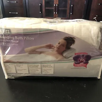 Homedics Massaging Bath Pillow Soothing Neck Massager Battery Operated • $25