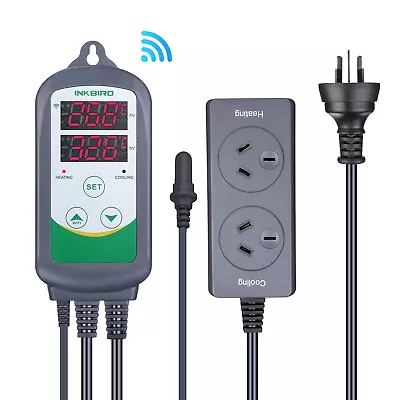 $59.49 • Buy Inkbird ITC-308 WIFI Digital Temperature Controller Remote Control Thermostat CF