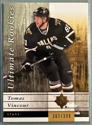 2011-12 Upper Deck Ultimate Collection Rookies #110 TOMAS VINCOUR 307/399 RC • $2.99