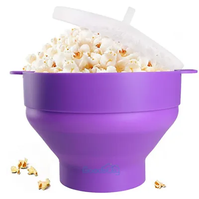 Popcorn Maker Cup Home Pop Corn Popper Machine Cooker Snack Hot Microwave Bowl • $11.99