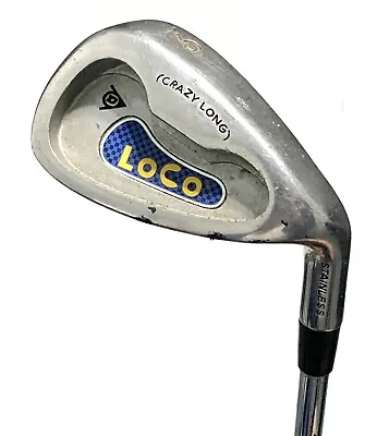 $12.75 • Buy Dunlop Loco Crazy Long 9 Iron Right Handed Steel Mid Flex Golf Club 36  