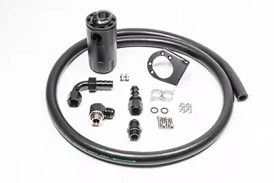 Radium Engineering Black CCV Baffled Oil Catch Can Kit For Subaru WRX 22+ FA24F • $208.95