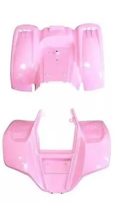 Kazuma Meerkat Front And Rear Fender Set Plastic Redcat 50CC ATV Pink • $67.70