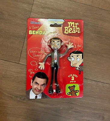 2003 Mr. Bean Bendable Posable Action Figure 90s British Comedy Rowan Atkinson • $15