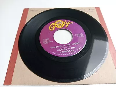 Martha And The Vandellas-Dancing In The Street-7  Vinyl 45-Gordy-VG+ • £12.50