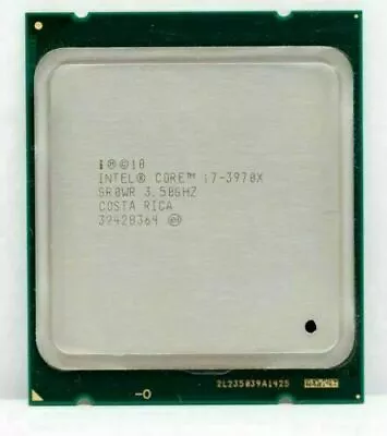 Intel Core I7-3970X Processor Extreme Edition15M Cache 150W 4.00 GHz 6 Cores • $75