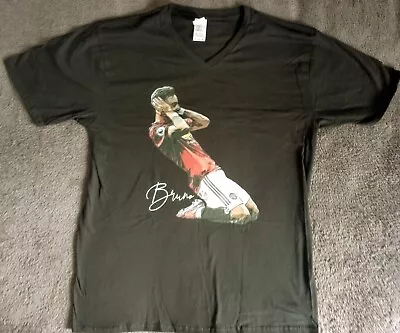 Manchester United Bruno Fernandes T-shirt Size XL 44  Chest Brand New & Unworn  • £10