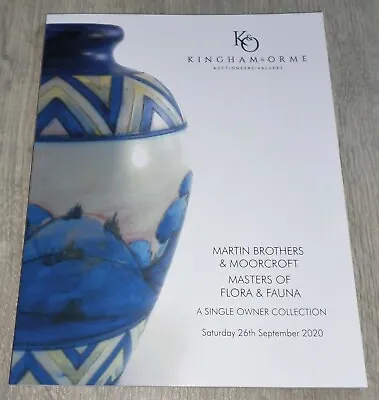 £9.99 • Buy *MOORCROFT & MARTIN BROTHERS AUCTION CATALOGUE* A Single Owner Collection.