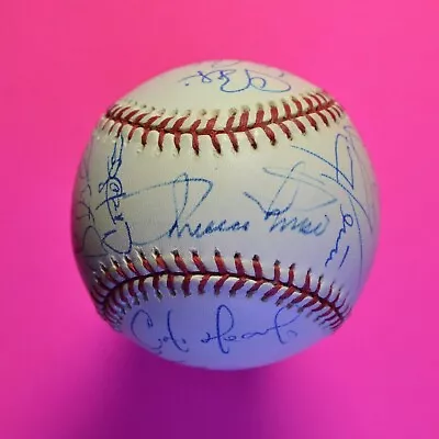 MLB Authenticated Minnie Minoso +2001 Future's Game World Tteam Signed Baseball • $199.99