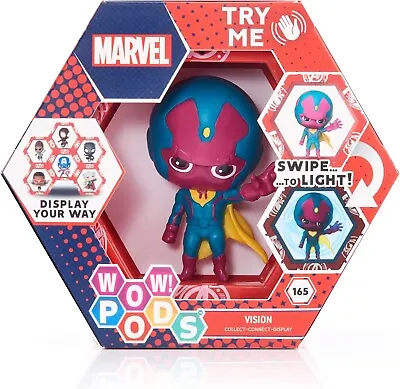 WOW! Pods Marvel Avengers Collection Toys Light-Up Vision Superhero • £10.90