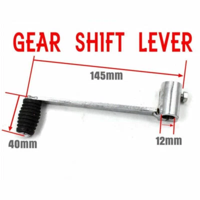 $14.39 • Buy Chrome Gear Shift Lever For 125cc 50cc 70cc 110cc Motorbike  Pit Pro Dirt Bike