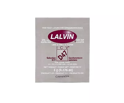 Wine Yeast-homebrew-Gervin-Lalvin-Turbo-Fruit Wine-Red Wine-Sparkling-Champagne • £3.99