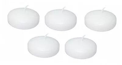  Large 3 Inch Bulk Event Pack Floating Candles For Weddings 3 In (Large) White • $64.61