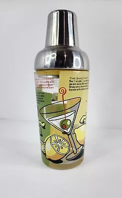 Vintage Joie De Vivre Martini Shaker With Tin Cover The Lifestyles Collection • $27.95