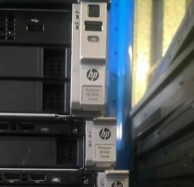 HP PROLIANT DL380e G8 SERVER 2x Xeon E5-2407 2.2GHz 144GB RAM 5TB HDD SPACE • $2190