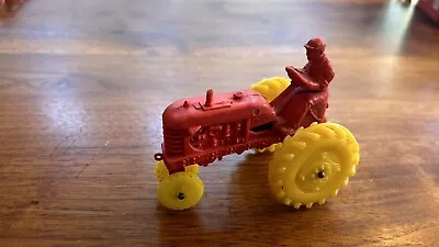 1950s Auburn Rubber Company Tractor With Farmer • $15