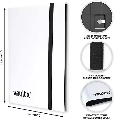 $26.98 • Buy Vault X Binder: 9 Pocket Trading Card Album: 360 Side Loading: TCG/Pokemon/Magic