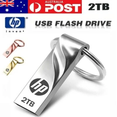 $11.99 • Buy 2TB USB Flash Drive Metal Memory Stick U Disk Data Storage High-Speed For PC
