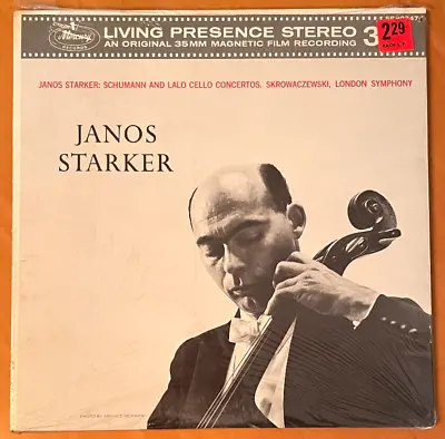 JANOS STARKER Schumann / Lalo Ctos MERCURY LIVING STEREO 1964 LP TAS LIST  EX • $64.99