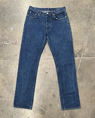 Vintage 90s Helmut Lang Archive Italian Cut Denim Jeans Made In Italy • $99.99