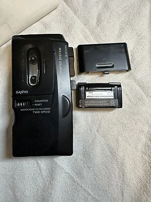 Sanyo Microcassette Tape Recorder M5699 Voice Activated System Tested W Battery • $19.99