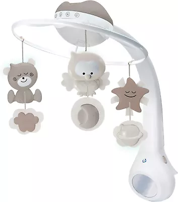 INFANTINO 3 In 1 Projector Musical Mobile - Convertible Mobile Table And Cot Up • £54.11