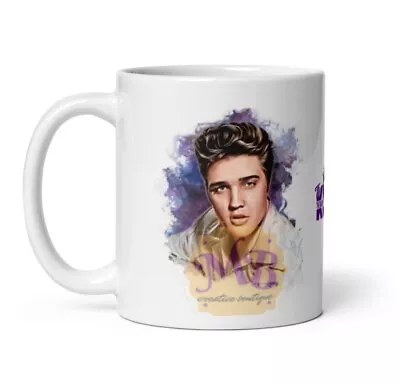 Elvis Presley Mug Cup | Elvis Presley Cute Gift Mug | Elvis Gift | Elvis Mug • $19.95