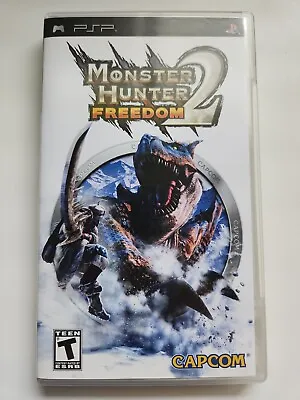 $30 • Buy Monster Hunter Freedom 2 PSP US English Region Free Complete Package