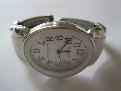 Vellaccio New York White Silver Tone Cuff Watch  • $14.97