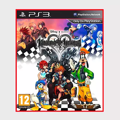 Kingdom Hearts 1.5 HD ReMix Sony PlayStation 3 PS3 Complete Region 2 • $14.95