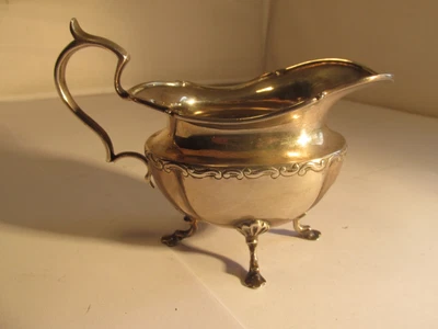 £3.95 • Buy Solid Silver Cream Jug.  Birmingham 1900.     Heavy 126 Grams
