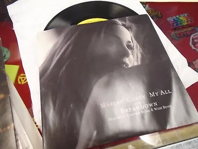 Mariah Carey Breakdown / My All P/s [Krayzie Bone] 45 RPM 1997 Columbia EX • $18.95