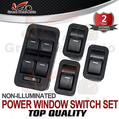 Master +3 Single Window Switch For Ford Territory SX SY SZ Non-Illuminated 04-14 • $37.50