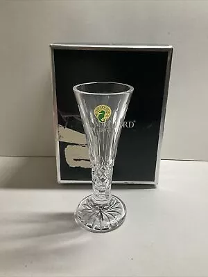 Waterford Crystal Happy Birthday Vase 6 1/2  - Box - No Chips - Fast Shipping! • $44.99