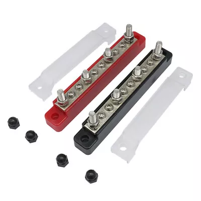 1Pair 10 Way Bus Bar Auto & Marine Power Distribution Earthing Block 150A 12V • $18.98